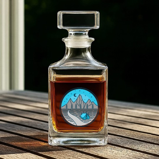 Mountain Nightwing Whiskey Decanters