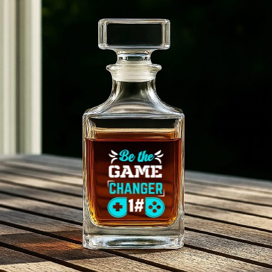 BE THE GAME CHANGER Whiskey Decanters