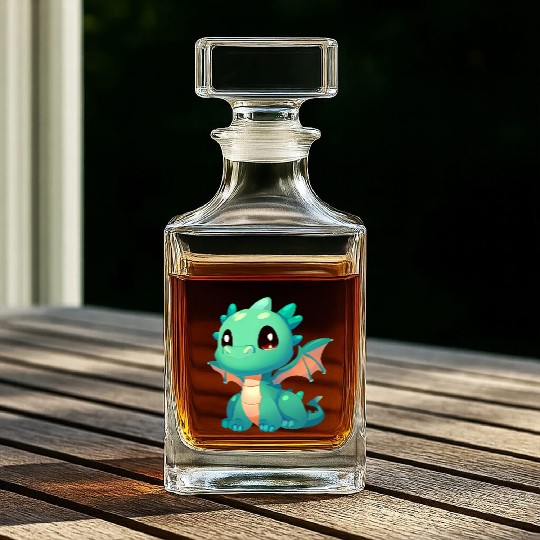 Puppy Dragon Whiskey Decanters