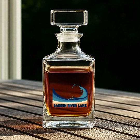 Barren River Lake Kentucky Boating Sailing Fishing Whiskey Decanters