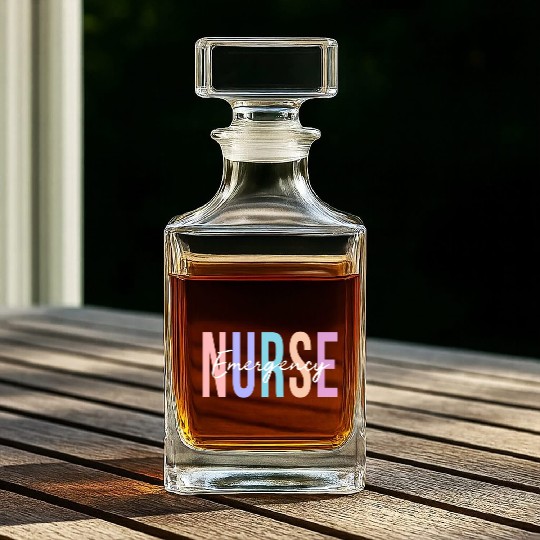 Er Nurse Emergency Room Nurse Registered Nurse Whiskey Decanters