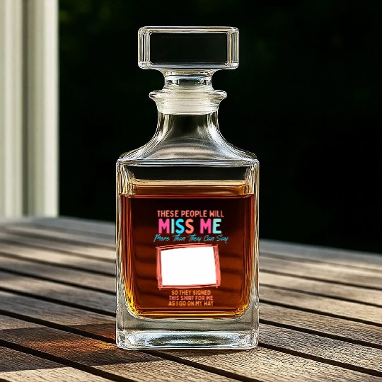 Coworkers Quotes Farewell Coworker Friend Whiskey Decanters