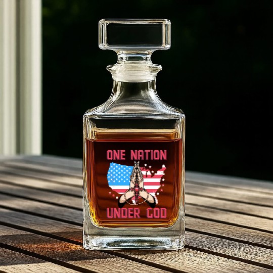 One Nation under God Whiskey Decanters