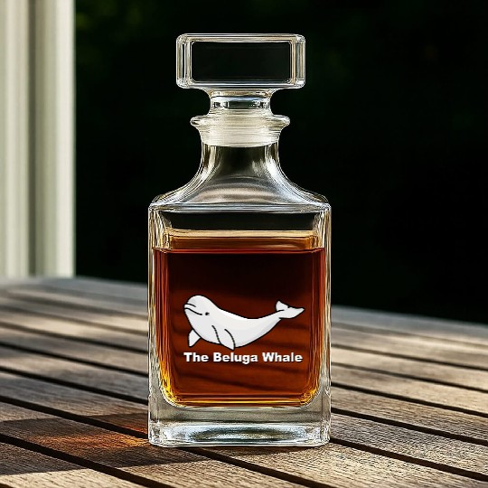 The Beluga Whale Whiskey Decanters