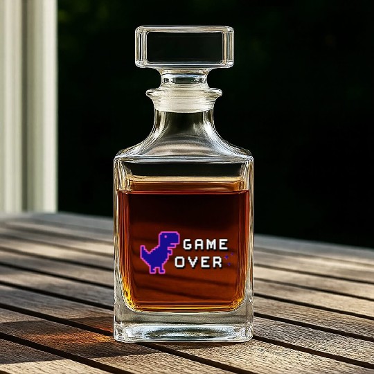 Game Over Lila Whiskey Decanters