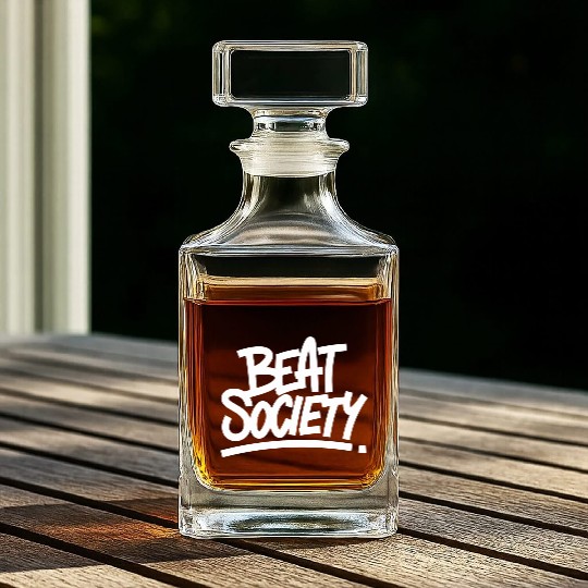 Beat Society nostalgia Whiskey Decanters