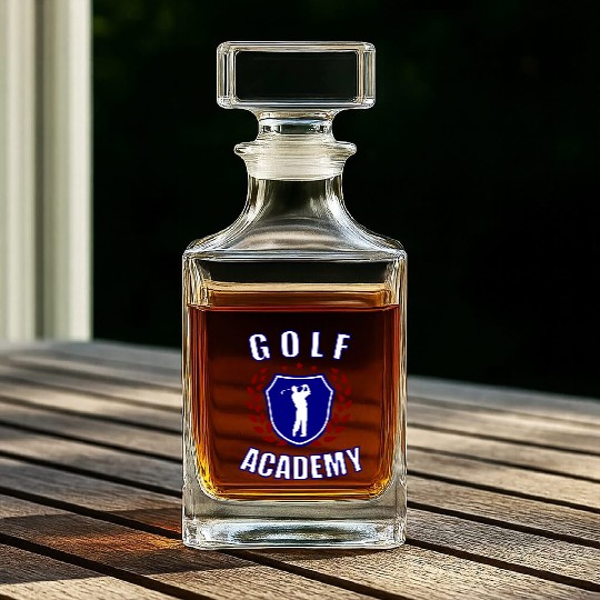 Golf Academy Whiskey Decanters