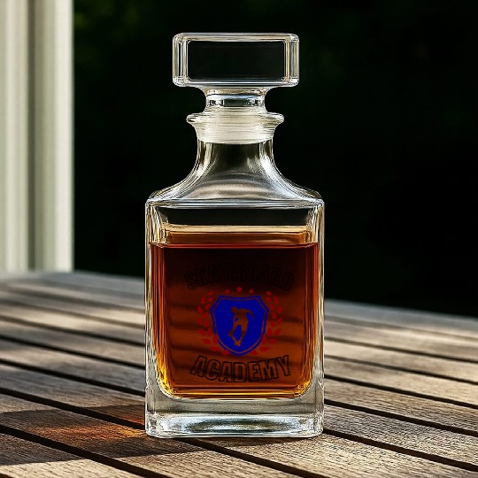 Skateboard Academy Whiskey Decanters