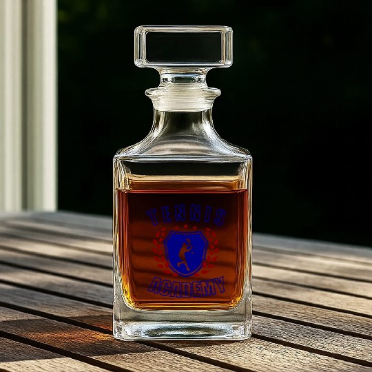 Tennis Academy Whiskey Decanters