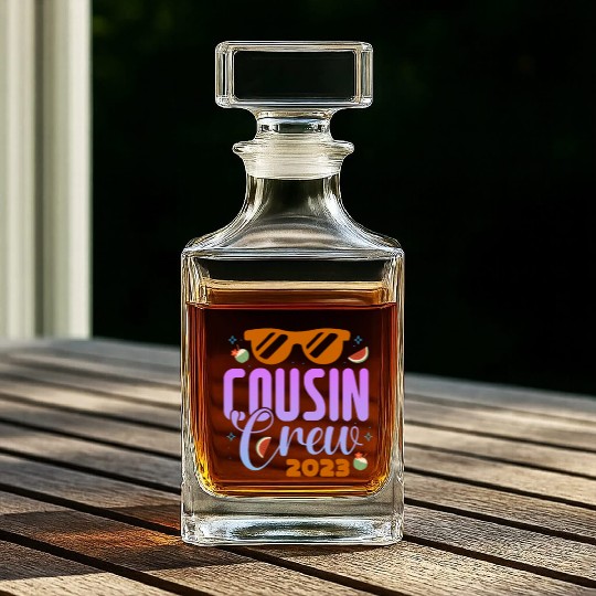 Cousin Crew 2023 Whiskey Decanters
