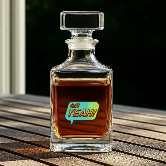 OH YEAH! Whiskey Decanters design