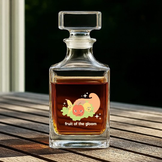 Fruit Fo The Plant Whiskey Decanters
