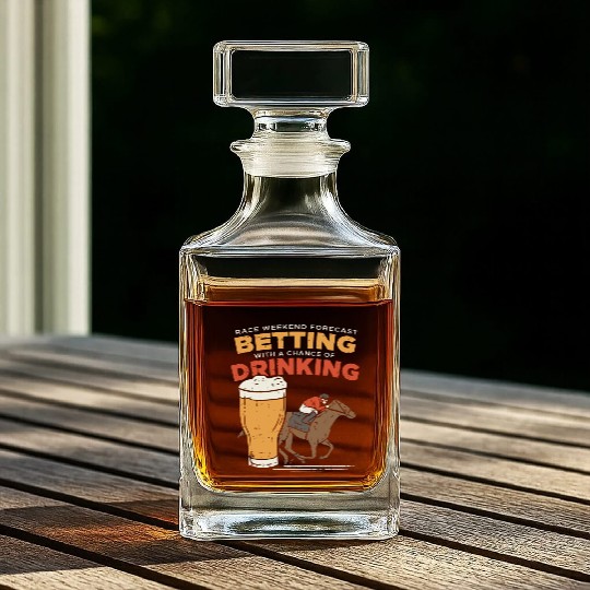 Race Weekend Forecast Whiskey Decanters