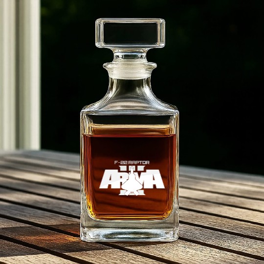 F 22 RAPTOR Whiskey Decanters