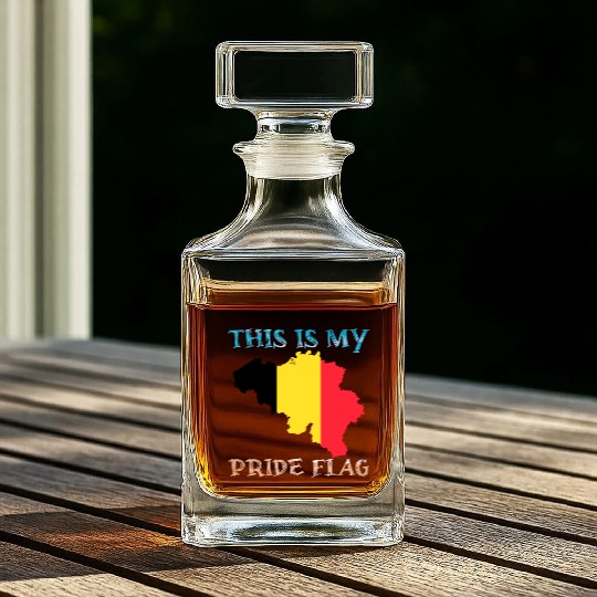 This Is My Pride Flag Germany, German history Whiskey Decanters