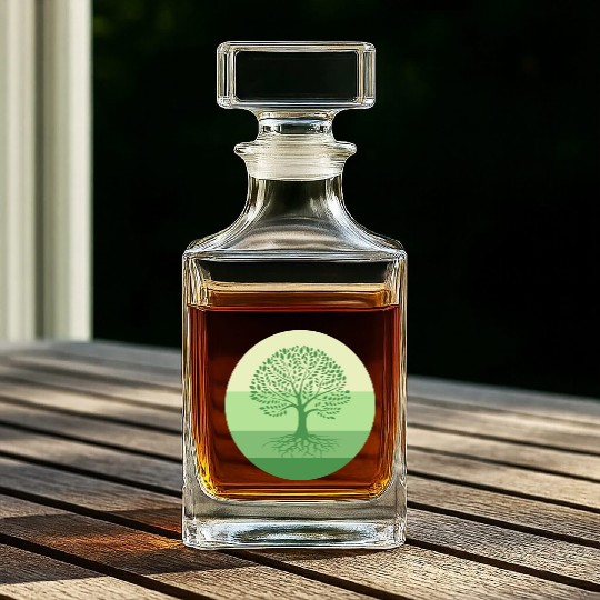 tree of life Whiskey Decanters