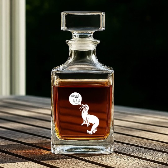North Sea Pearl Seal Ahoy Gift Whiskey Decanters