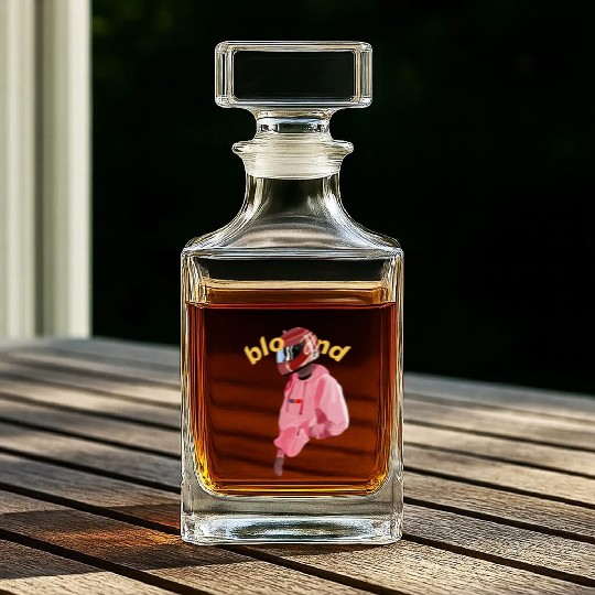 Blond Frank Ocean Whiskey Decanters