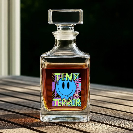 Tiny Terror Streetwear Whiskey Decanters All Neon Colors