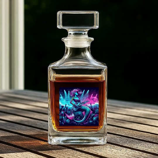 rock and roll under the sea Whiskey Decanters