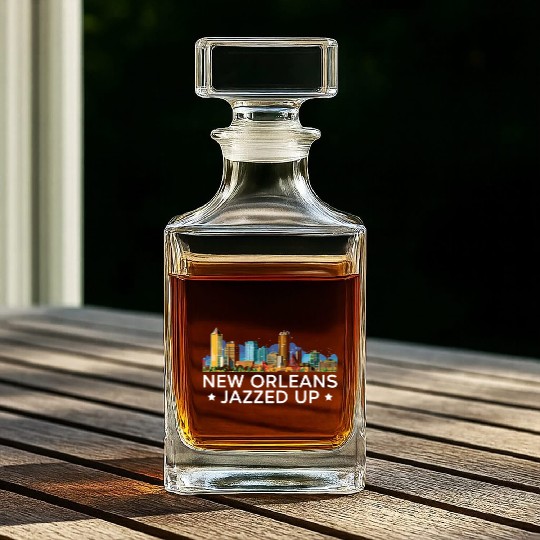 New Orleans Louisiana USA America United States Whiskey Decanters