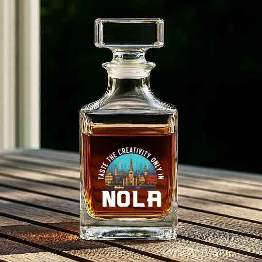 New Orleans Louisiana USA America United States Whiskey Decanters