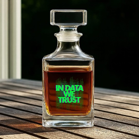 Programmer software developer gift for computer Whiskey Decanters