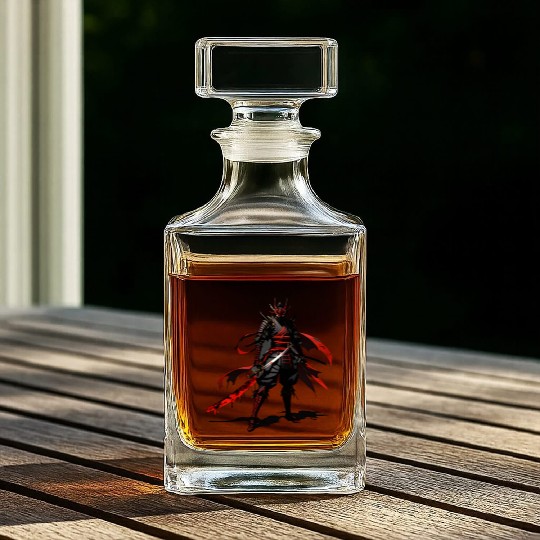 Anime Samurai Hero Whiskey Decanters