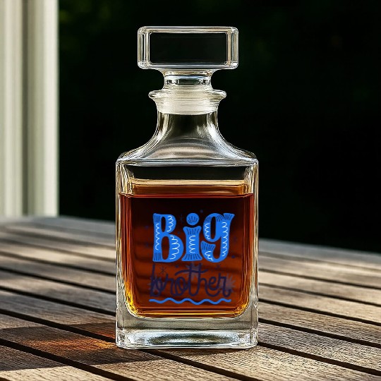 Big BROTHER Whiskey Decanters