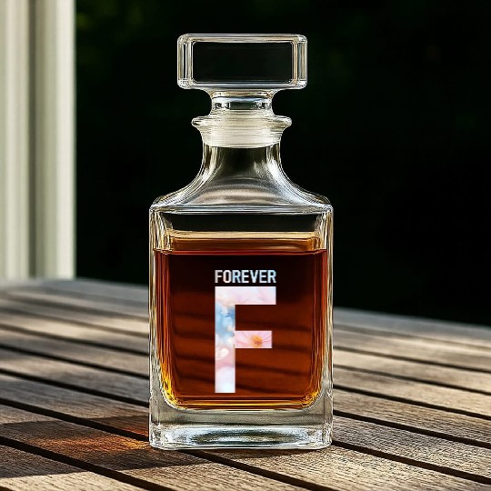 best friends for 3 - forever Whiskey Decanters