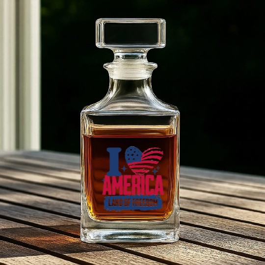 america freedom Whiskey Decanters