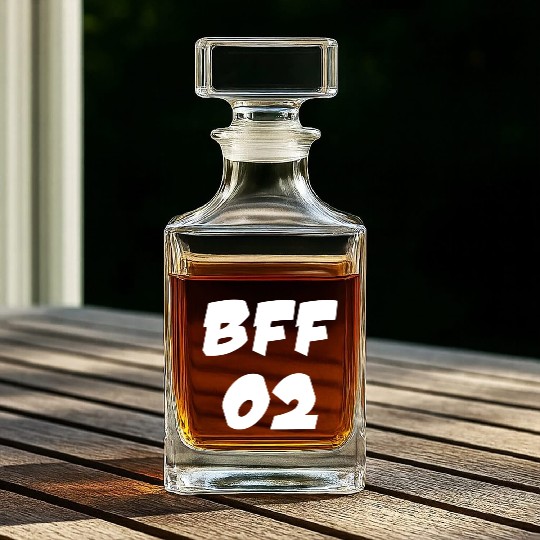 Best Friends for 3 - BFF 02 Whiskey Decanters