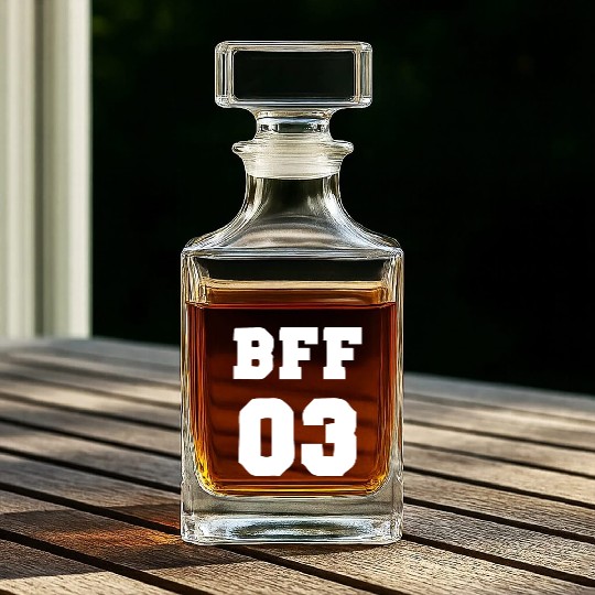 Best Friends for 3 - BFF 03 Whiskey Decanters