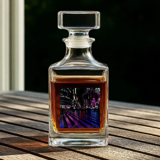Cyber Punk Whiskey Decanters