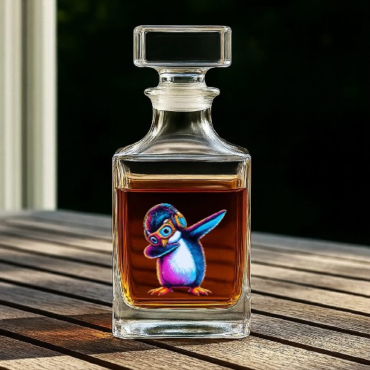 Dabbing Penguin - Hilarious Whiskey Decanters for Dab Enthusiast