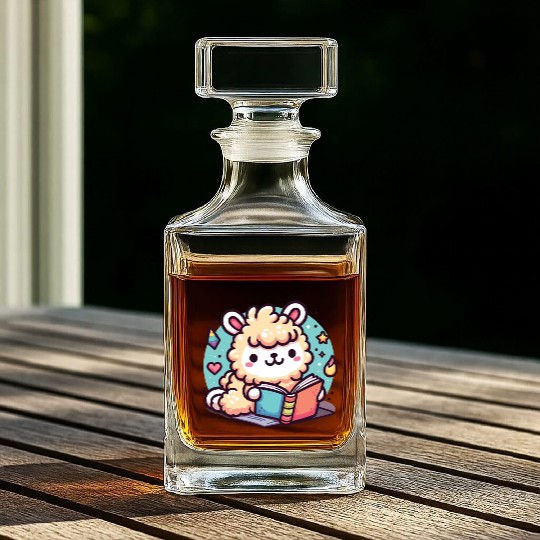 Little Cute Llama Whiskey Decanters
