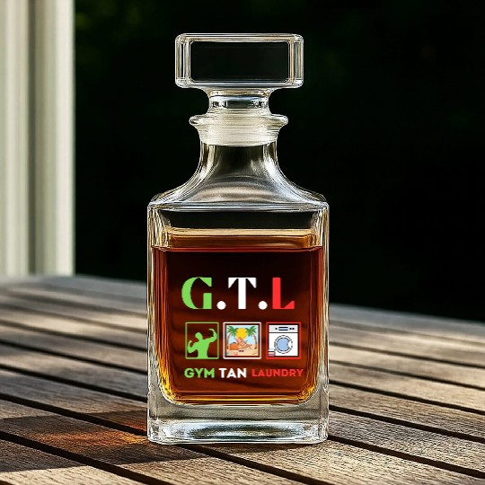 Design sans titre 6 Gym Tan Laundry GTL New Jersey Whiskey Decanters