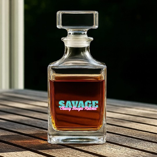 Savage Classy Bougie Ratchet Whiskey Decanters