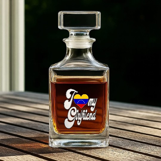 VenezuelaI Love My Venezuelan Girlfriend Whiskey Decanters