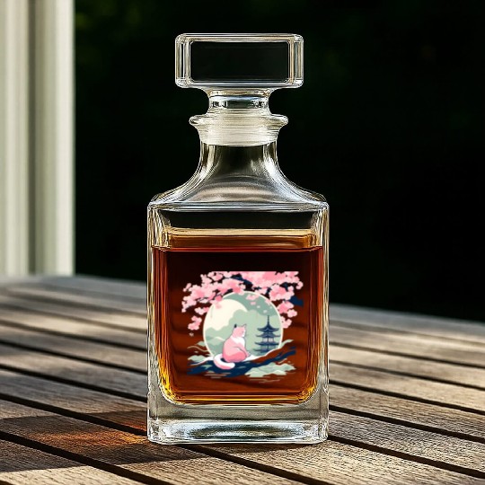 Sakura Serenity Whiskey Decanters
