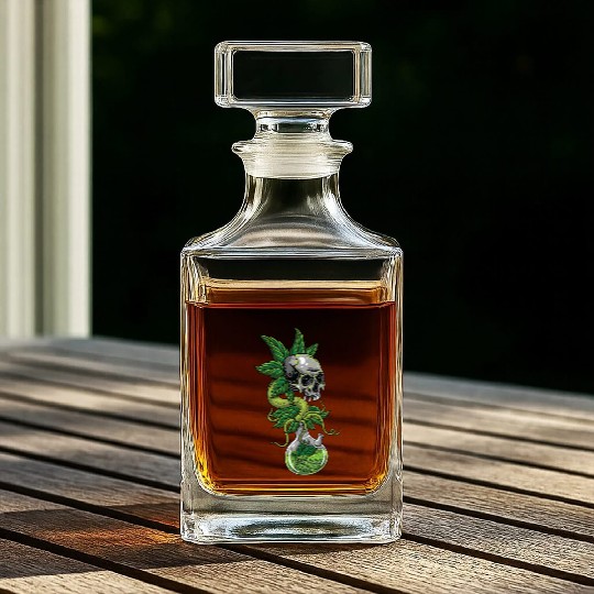 Nature’s Rebirth Whiskey Decanters