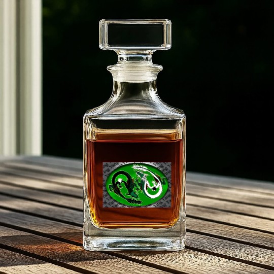 Yang and Ying Whiskey Decanters