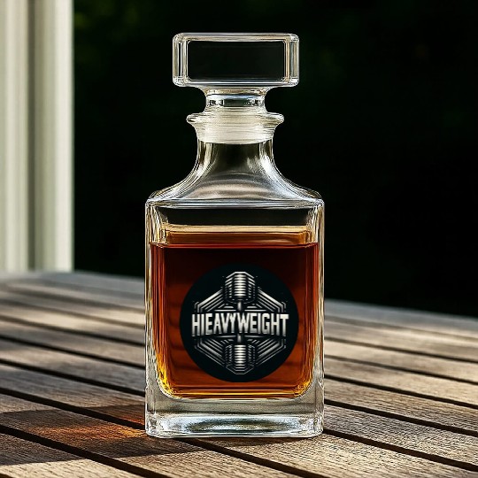 Whiskey Decanters graphic Heavyweight / Unisex Whiskey Decanters