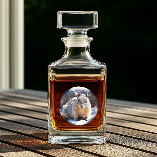 Life In a Bubble Collection- Grand Canyon Squirrel Whiskey Decanters