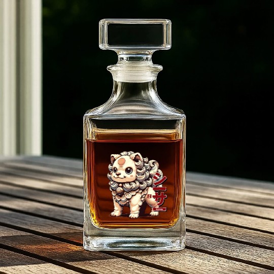 Chibi Shisa - Japanese Sacred Creature Whiskey Decanters