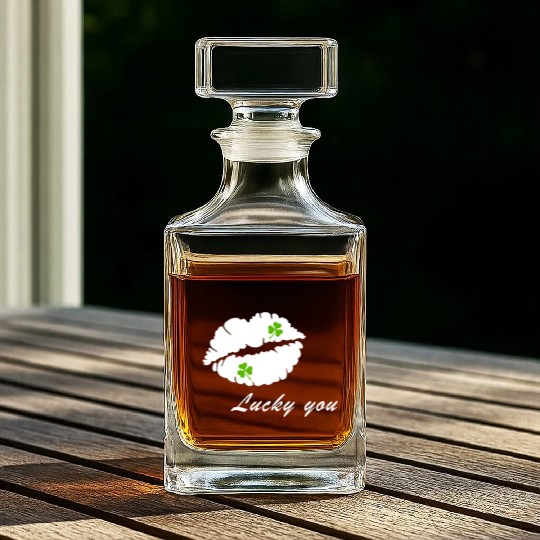 Saint Patrick University PNG-Saint Patty's Day Sub Whiskey Decanters