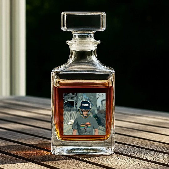 Gangsta Gorilla-Silverback Swanson Gorilla Wear Whiskey Decanters