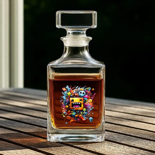 geometry dash Whiskey Decanters