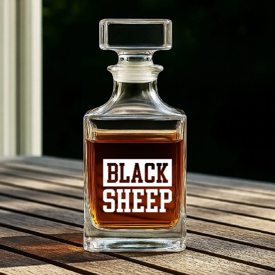 Black Sheep Whiskey Decanters