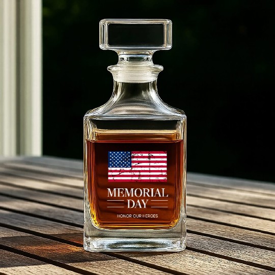 Memorial Day Whiskey Decanters